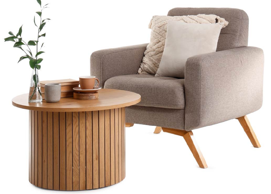 Furniture inspired by our land &amp; resources, clear lines that reflect a patient &amp; mastered gesture.